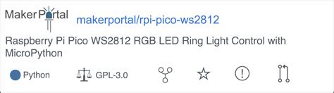 Ws2812 Pico に対する画像結果