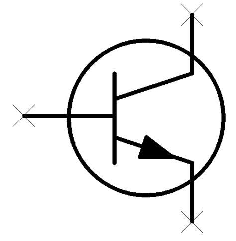 Image result for Photo Sesnsitive Transistor Symbol