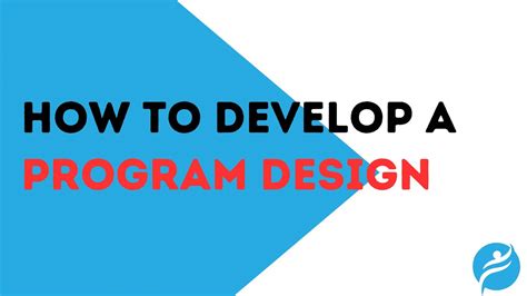 Image result for How to Do a Program Design