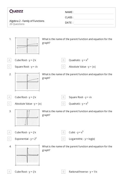 Afbeeldingsresultaten voor Evaluating Functions Worksheet Algebra 2