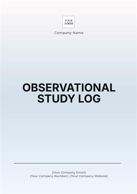 Image result for Study Log Template