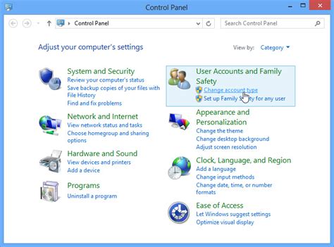 Image result for User Accounts Control Panel Windows 10