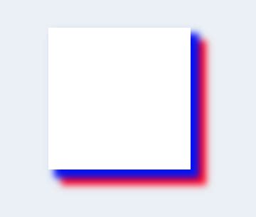 Box-Shadow Attributes に対する画像結果
