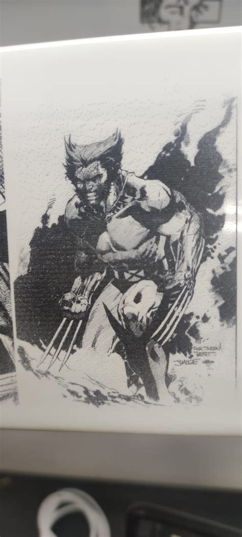 Toradh íomhá ar Engrave Ceramic Tile Machine