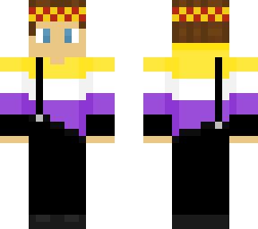 Image result for Minecraft Skins for Non-Binary Pals