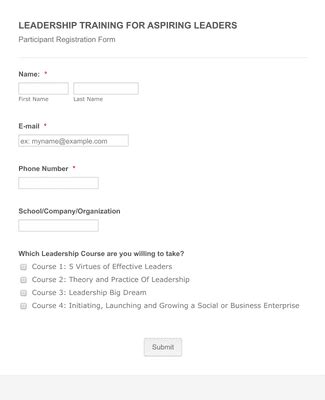 Image result for Leadership Program Application