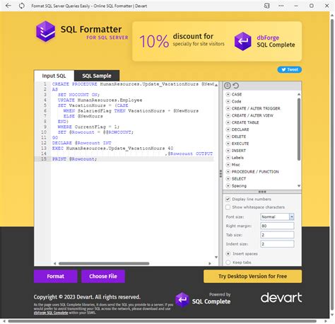 Toradh íomhá ar SQL Server Developer Tools