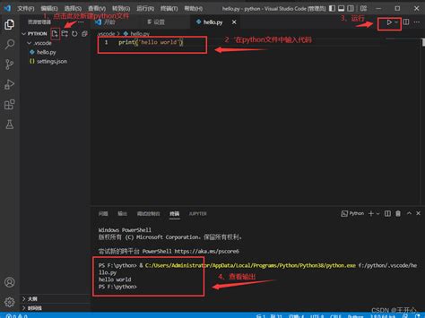 Visual Studio Code Vscode 中设置 Python に対する画像結果