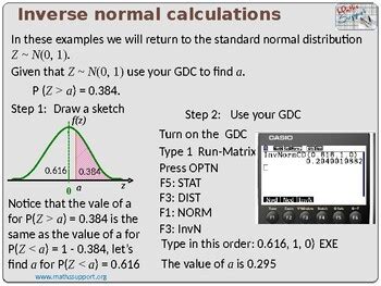 Inverse Standard Normal Distribution Table に対する画像結果