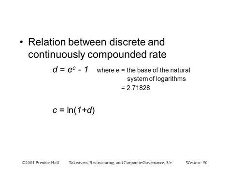 Image result for Discrete Compounded Return