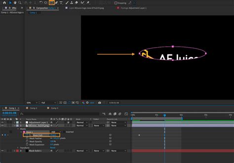 Image result for L'Interface De After Effects