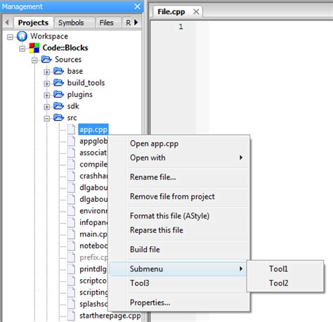 Image result for Code Blocks Folder Sample