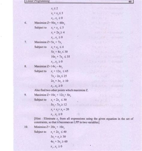 Linear Programming Maximize-साठीचा प्रतिमा निकाल