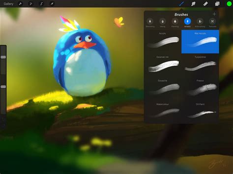 Toradh íomhá ar Procreate for Windows