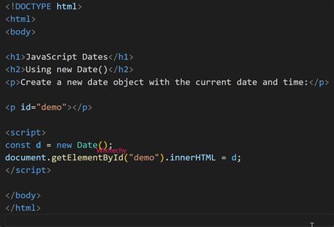 How to Use Date Function in JavaScript に対する画像結果