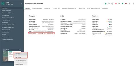 Image result for ILO Virtualization Options メニュー