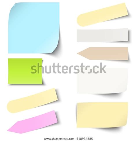 Toradh íomhá ar Different Color Sticky Notes