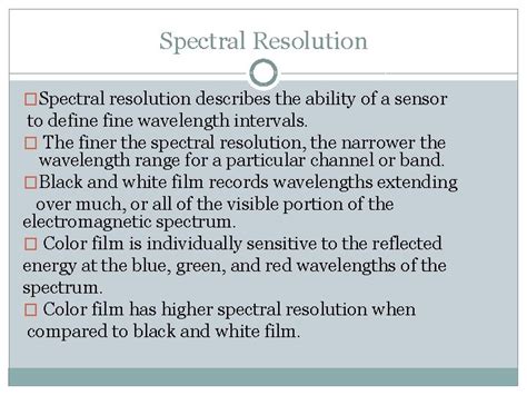 Image result for What Is Spectral Resolution