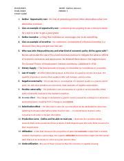 Economics Final Exam Study Guide に対する画像結果