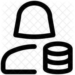 Toradh íomhá ar Database User Icon