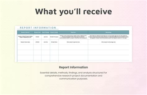 Image result for Research Project Report Format