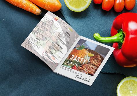 Creative Food Menu Design に対する画像結果