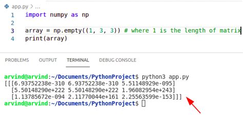 Image result for Python Empty Array