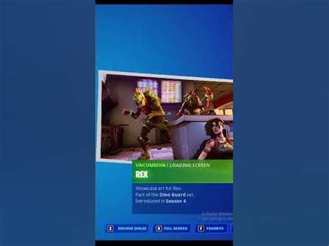Image result for Fortnite Rex Loading Screen