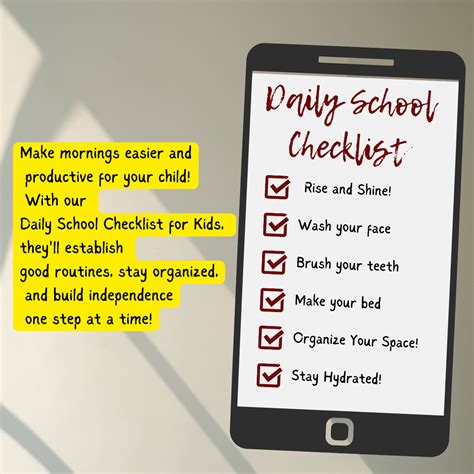 Image result for Daily School Tasks