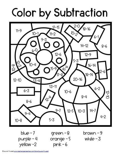 Image result for Addition Color by Number 3rd Grade