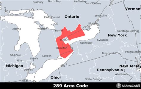 Image result for 289 Area Code