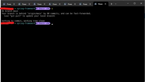 Toradh íomhá ar PowerShell Prompt Git Status