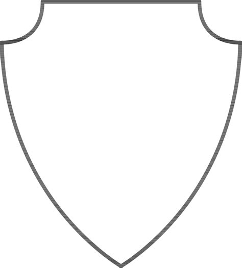 Image result for Shield Line Drawing
