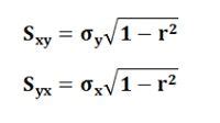 Image result for Standard Error Estimate Formula