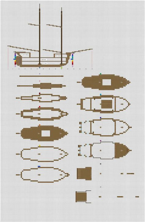 Image result for Minecraft Ship Step by Step