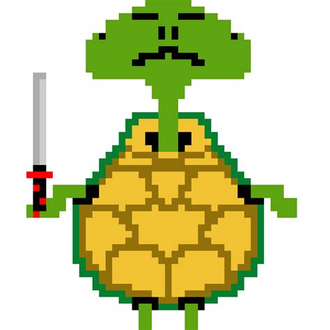 Toradh íomhá ar Python Turtle Pixel Art