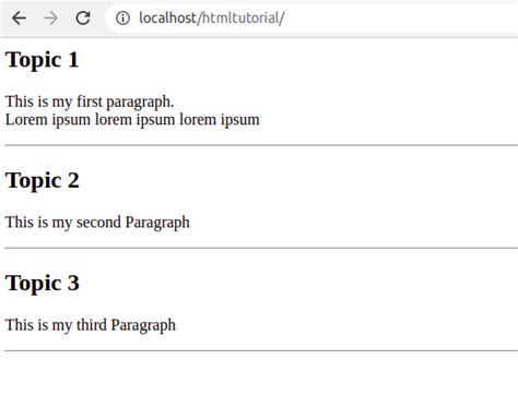 Image result for Add Paragraph in HTML