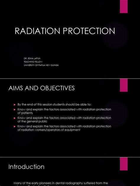 Objectives of Radiation Protection에 대한 이미지 결과