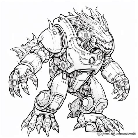 Godzilla Coloring Pages Printable に対する画像結果