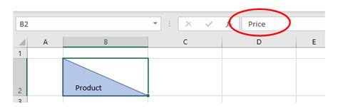 Image result for Excel Diagonal Cell Fill