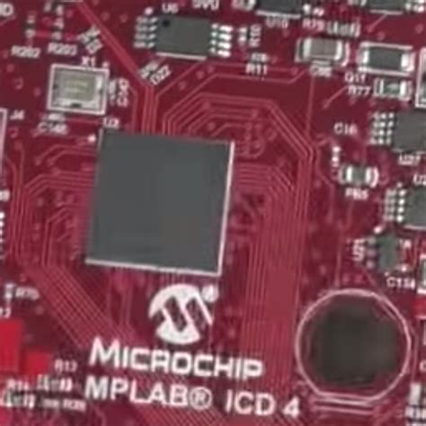 Toradh íomhá ar Microchip Icd4 Programmer