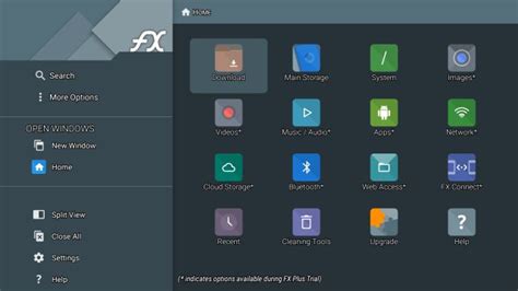 Toradh íomhá ar Android TV File Manager