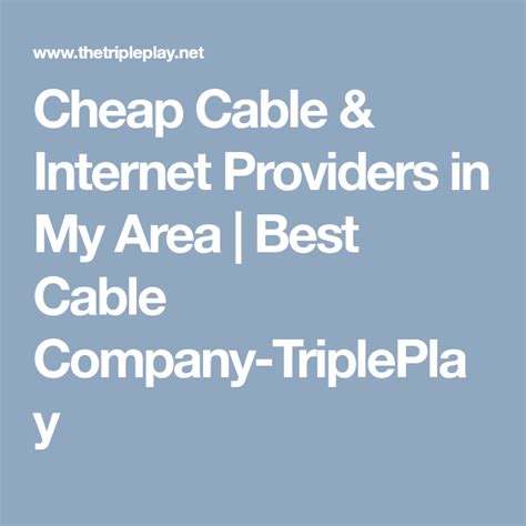 Image result for Finding Cable Provider