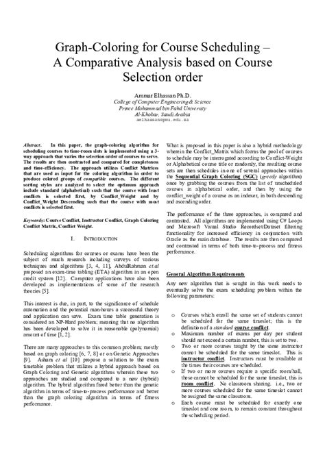 Image result for Graph Coloring Scheduling