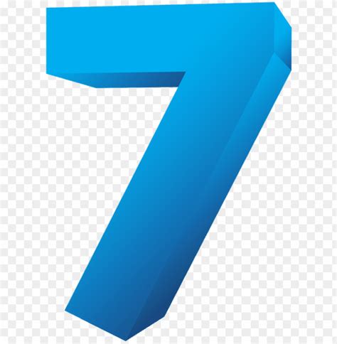 Image result for 7th Number Color Blue