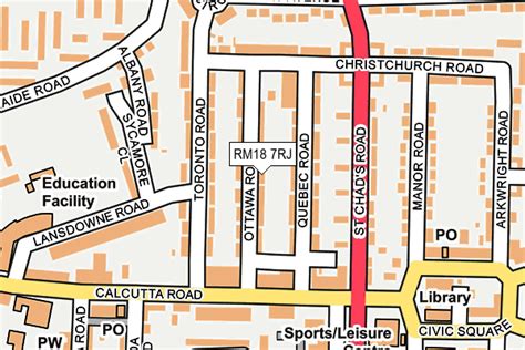 Toradh íomhá ar RM18 Postcode