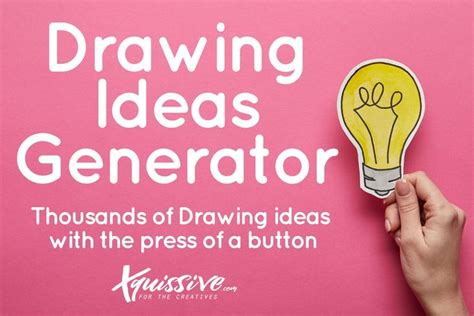Image result for drawing idea generator objects