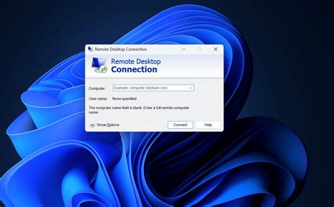 Toradh íomhá ar Remote Desktop Connection via Internet