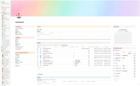 Image result for Notion Linked Database Views