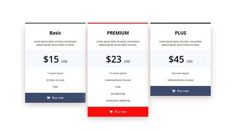 Image result for Examples of Pricing Template for API
